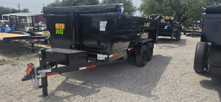 New 2025 US Built - Dump Trailer - 14 x 3 - 20K GVWR -Tarp - Ramps - Spare