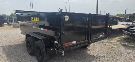 New 2025 US Built - Dump Trailer - 14 x 3 - 20K GVWR -Tarp - Ramps - Spare