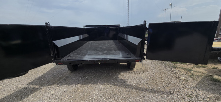 New 2025 US Built - Dump Trailer - 14 x 3 - 20K GVWR -Tarp - Ramps - Spare