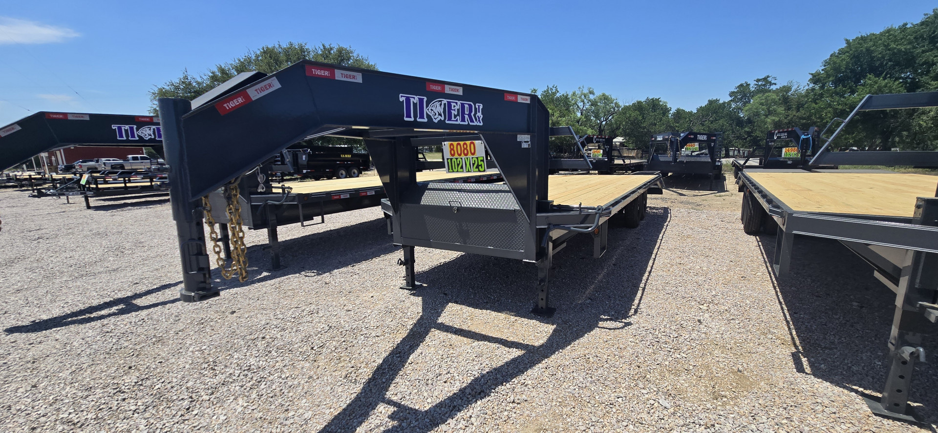 New 2025 Tiger - Gooseneck Flatbed Trailer 25'