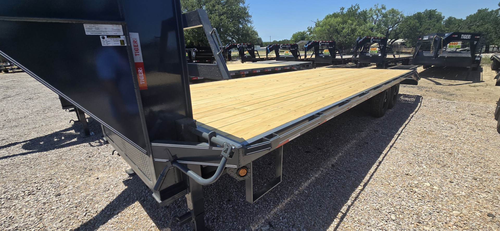 New 2025 Tiger - Gooseneck Flatbed Trailer 25'