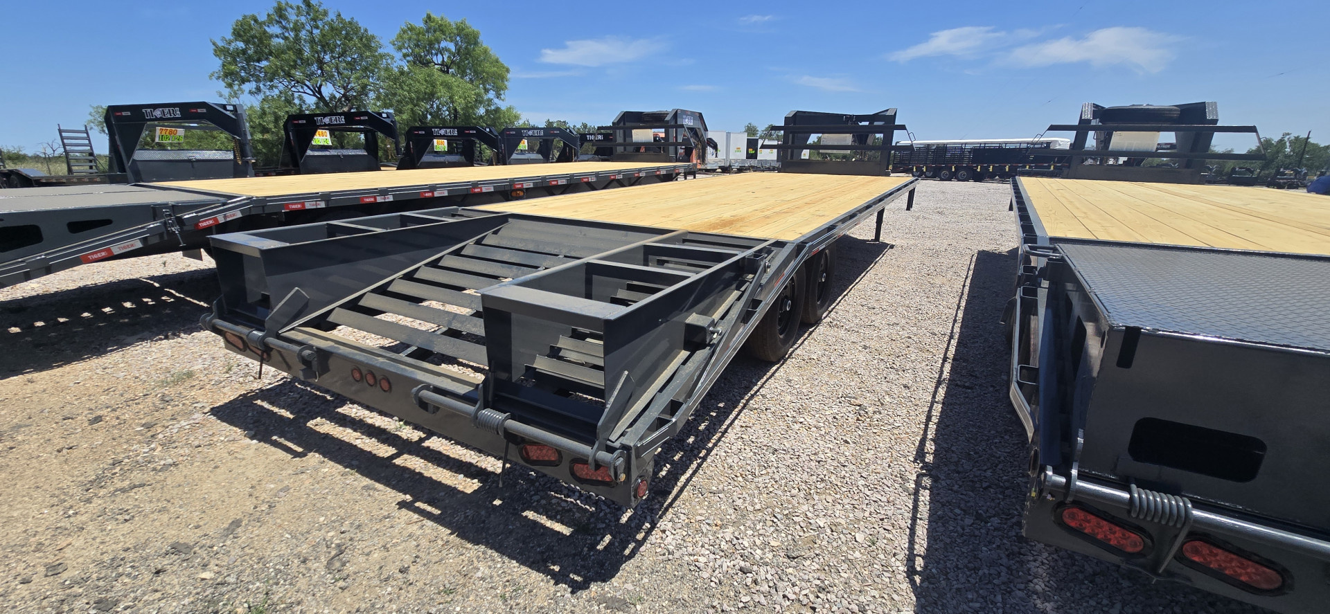 New 2025 Tiger - Gooseneck Flatbed Trailer 25'