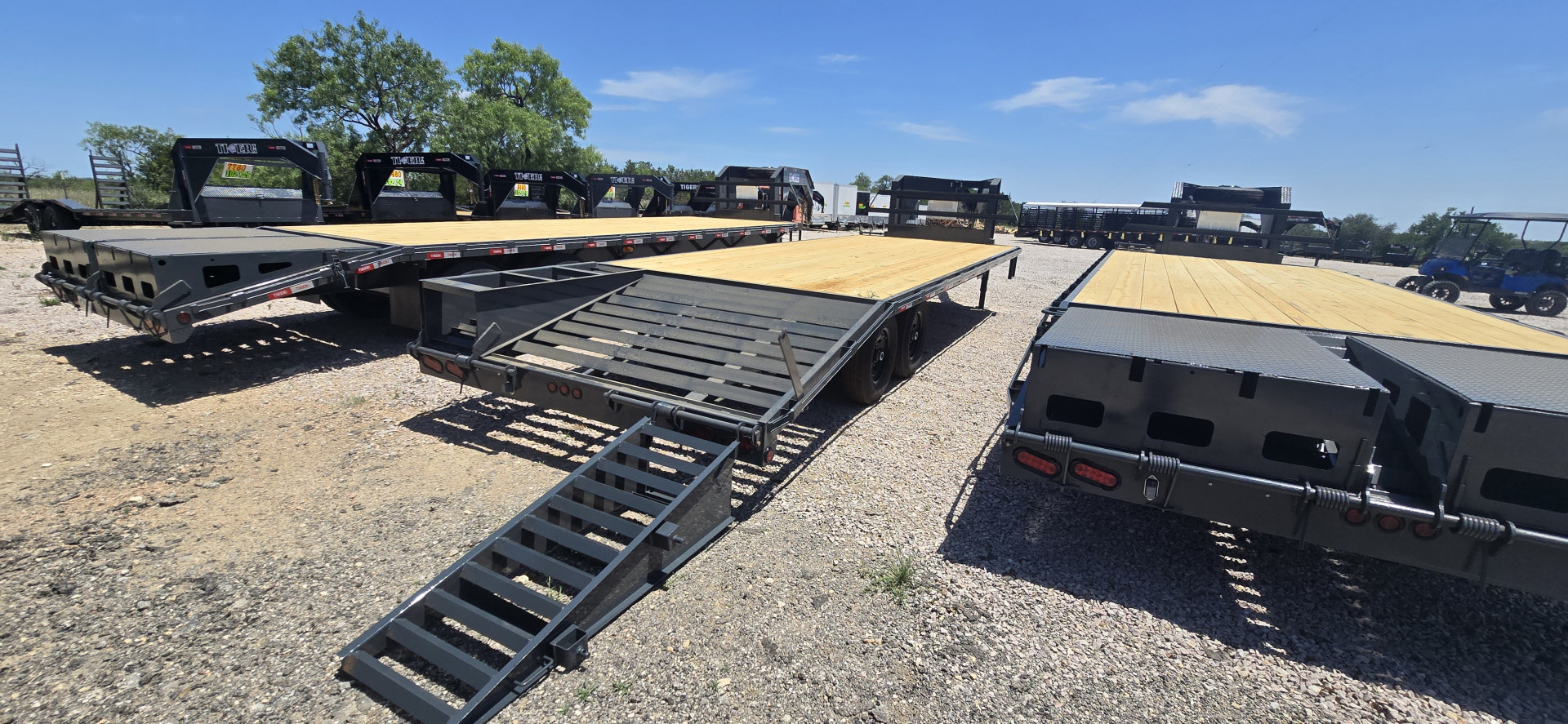 New 2025 Tiger - Gooseneck Flatbed Trailer 25'