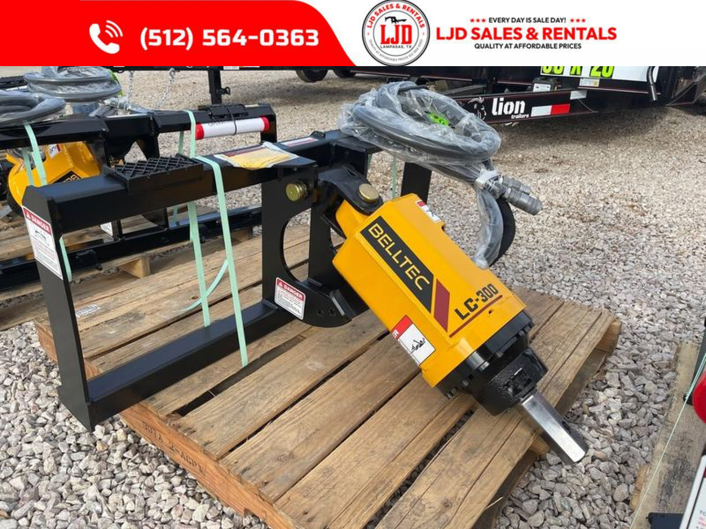 New 2025 Belltec - LC 300 - Skid Steer Auger Attachment Attachment