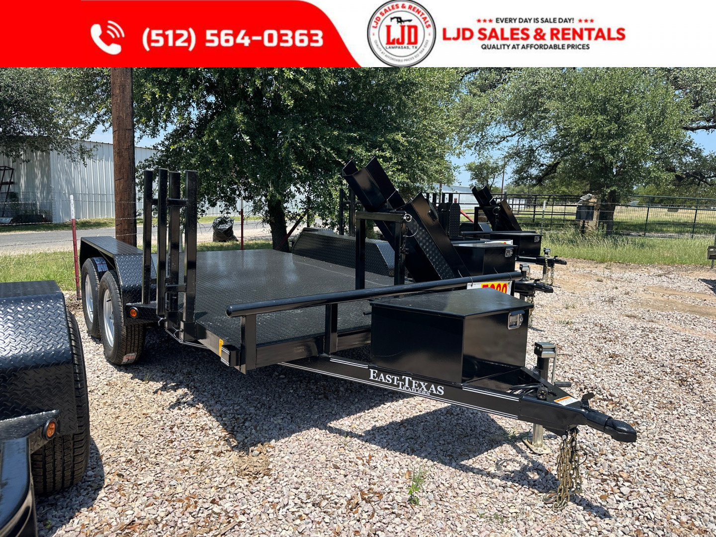 New 2025 East Texas - Welding Trailer - 77  X 12' - 2 Bottle