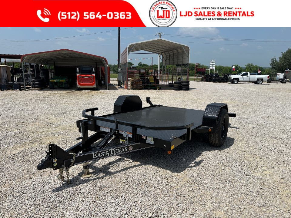 New 2025 East Texas - Tilt Scissor Lift Trailer - 7K GVWR