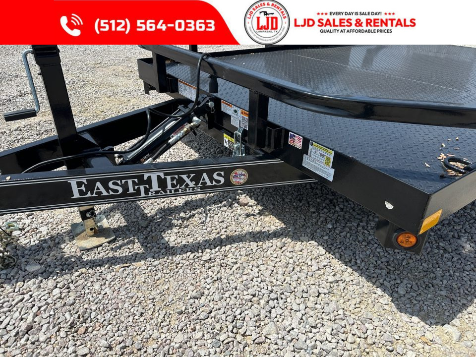 New 2025 East Texas - Tilt Scissor Lift Trailer - 7K GVWR