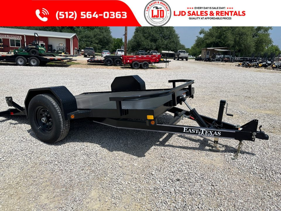 New 2025 East Texas - Tilt Scissor Lift Trailer - 7K GVWR
