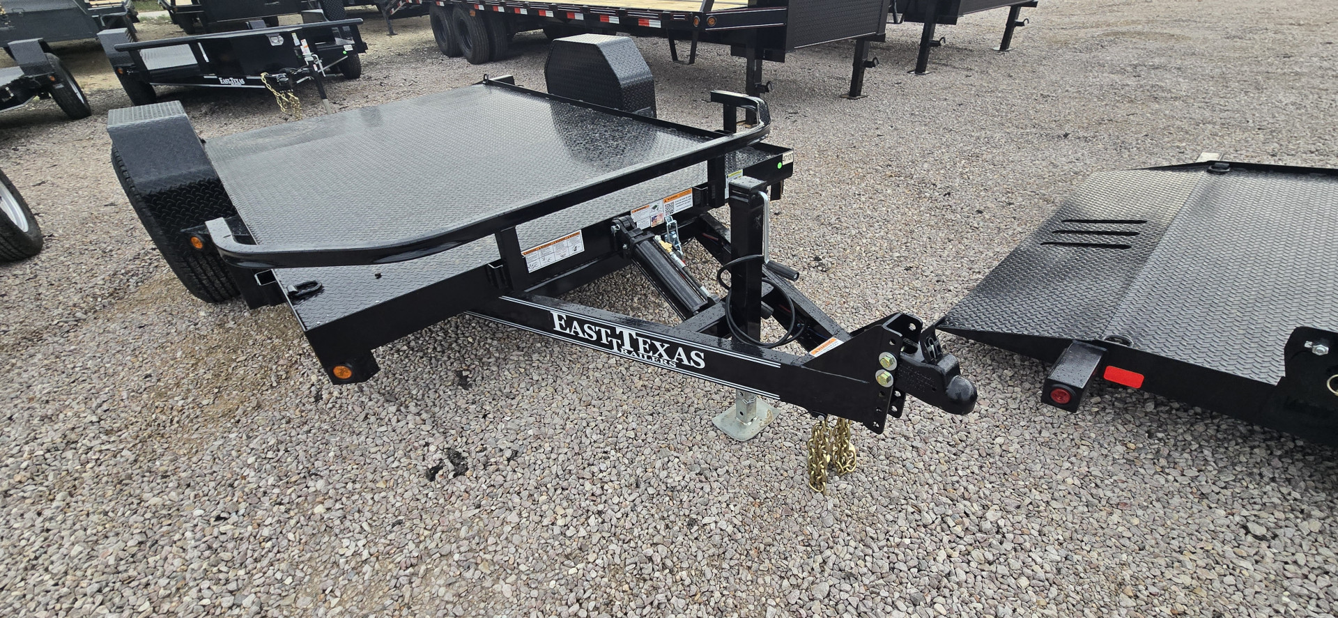 New 2026 East Texas Trailers Scissor Hauler Trailer - 80 X 12 - Tilt Trailer