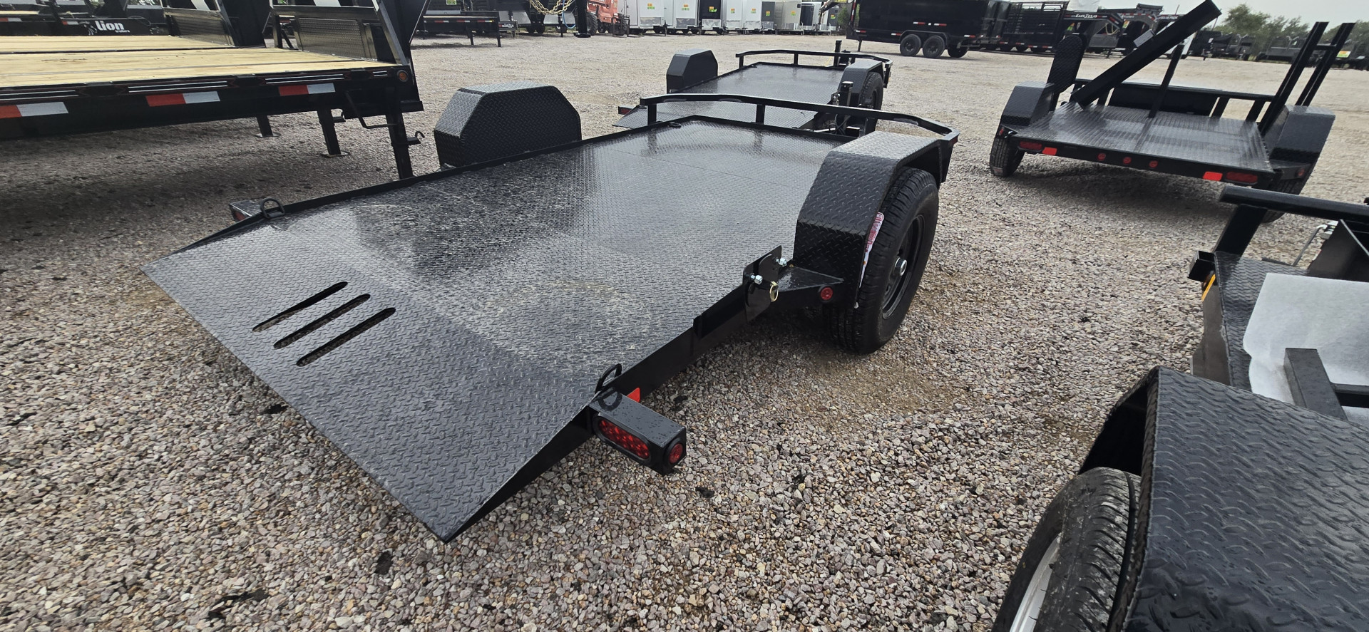 New 2026 East Texas Trailers Scissor Hauler Trailer - 80 X 12 - Tilt Trailer