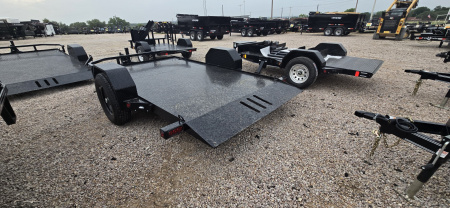 New 2026 East Texas Trailers Scissor Hauler Trailer - 80 X 12 - Tilt Trailer