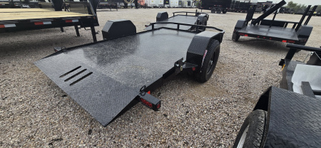 New 2026 East Texas Trailers Scissor Hauler Trailer - 80 X 12 - Tilt Trailer