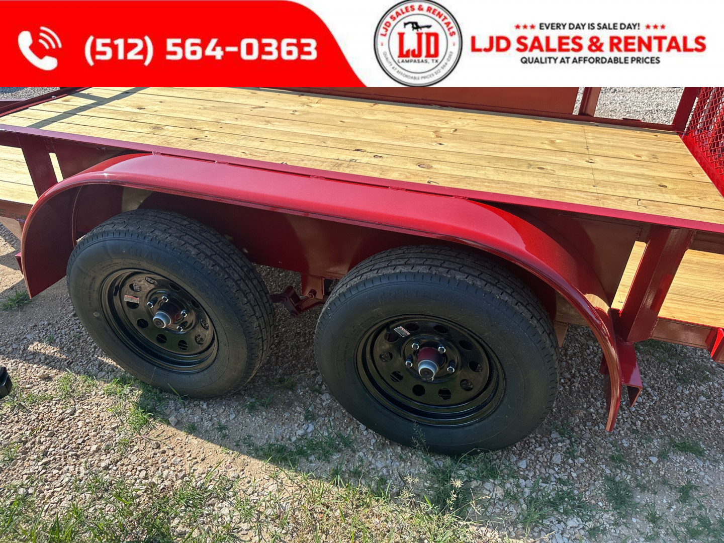 New 2025 Texline - 77' X 12' Utility Trailer - Bi Fold Gate