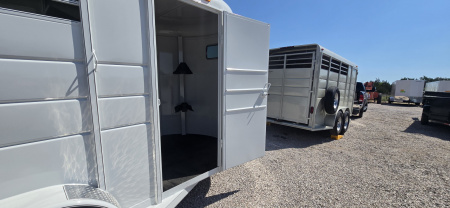 New 2025 Calico Trailers 2 Horse Slant - 6W x 13 L x 7 H