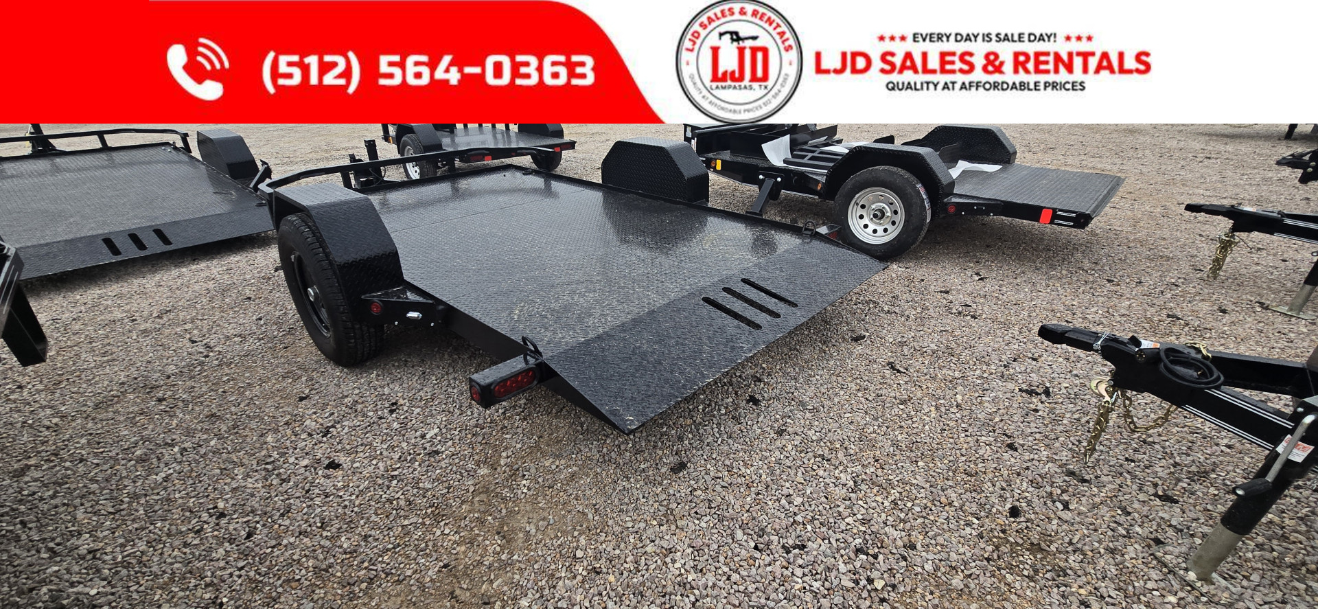 New 2026 East Texas - Trailers Scissor Hauler - Tilt Trailer 12'