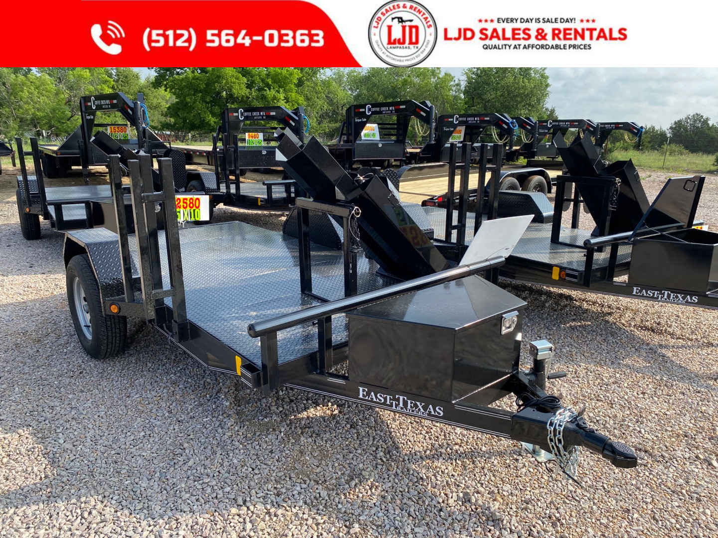 New 2026 East Texas - Welding Trailer 2 Bottle