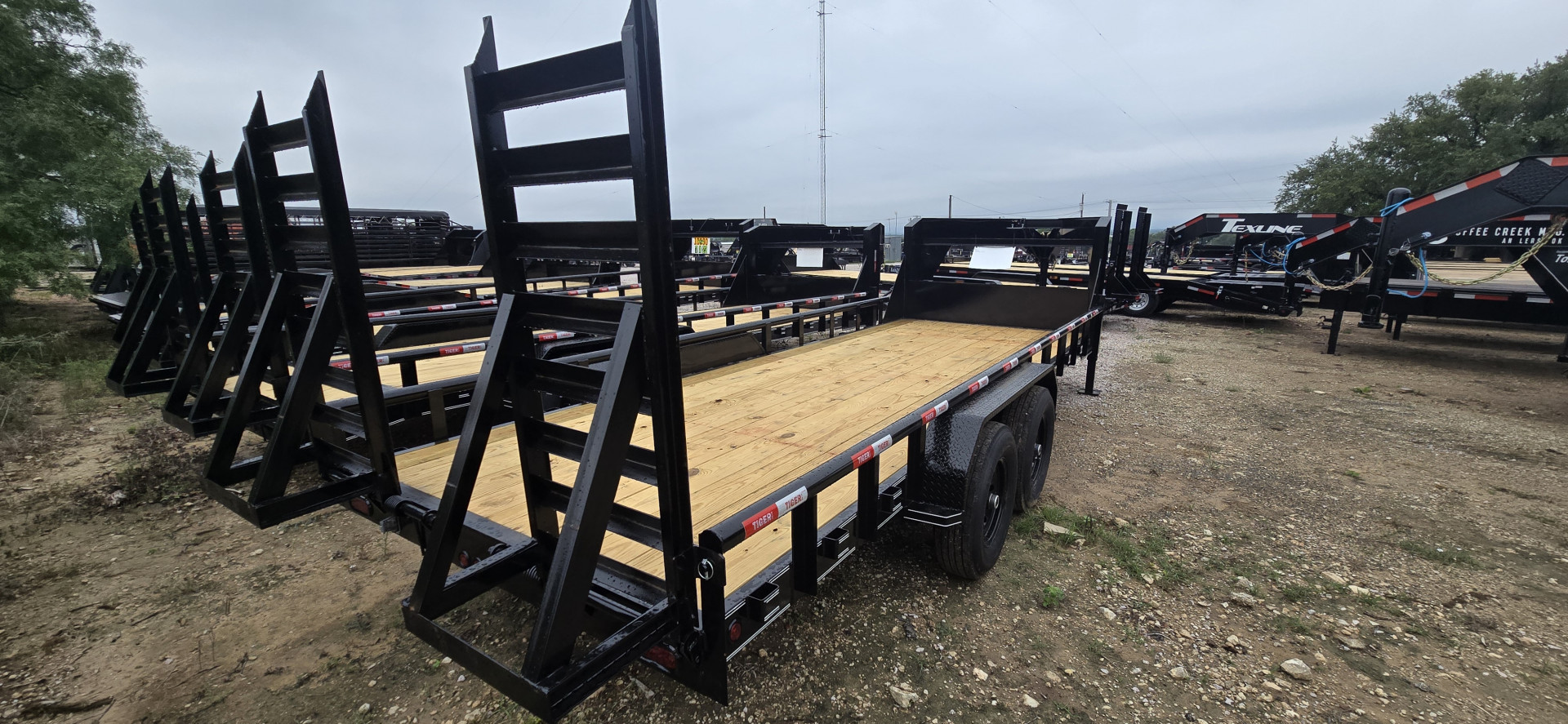 New 2025 Tiger Trailers - Gooseneck Lowboy - 83 x 20 - Flatbed Trailer