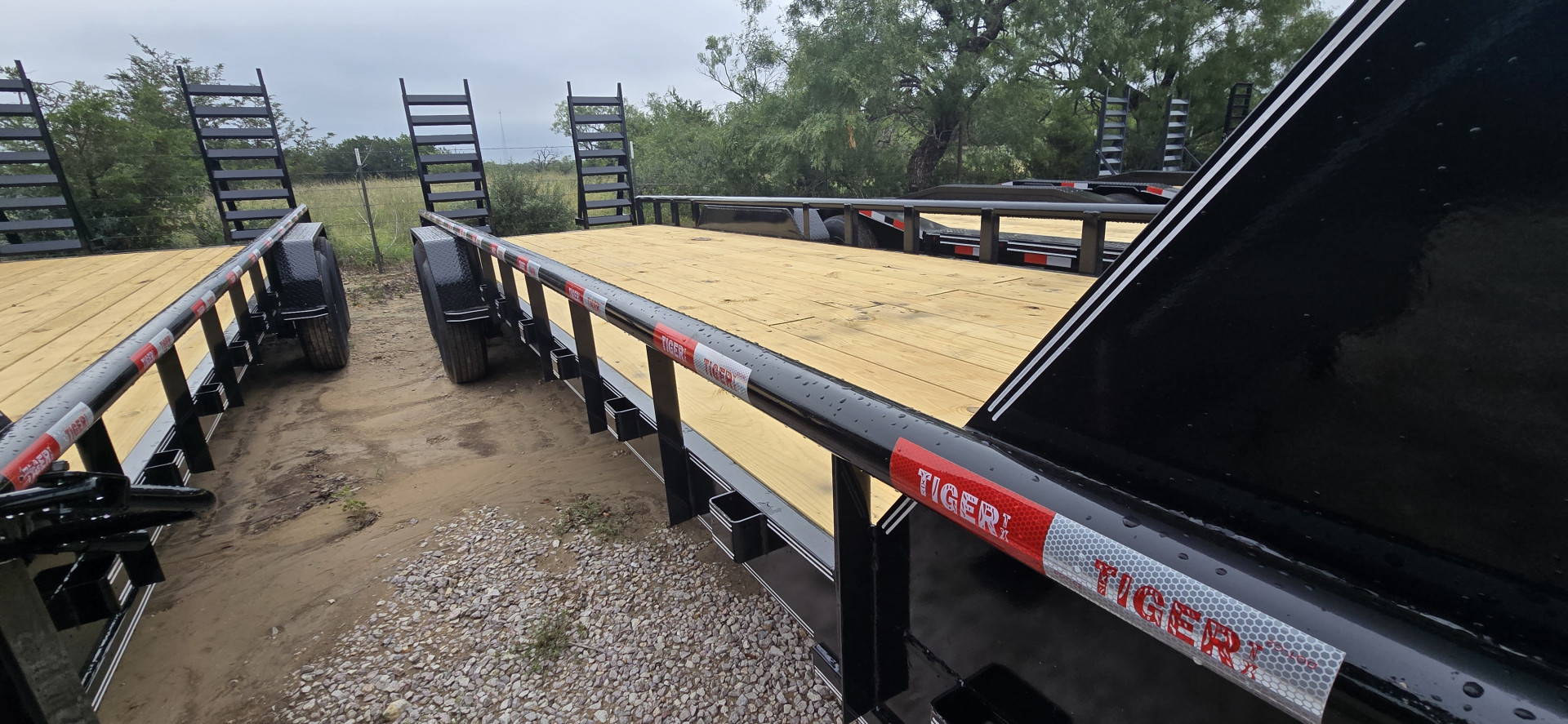 New 2025 Tiger Trailers - Gooseneck Lowboy - 83 x 24 - Flatbed Trailer