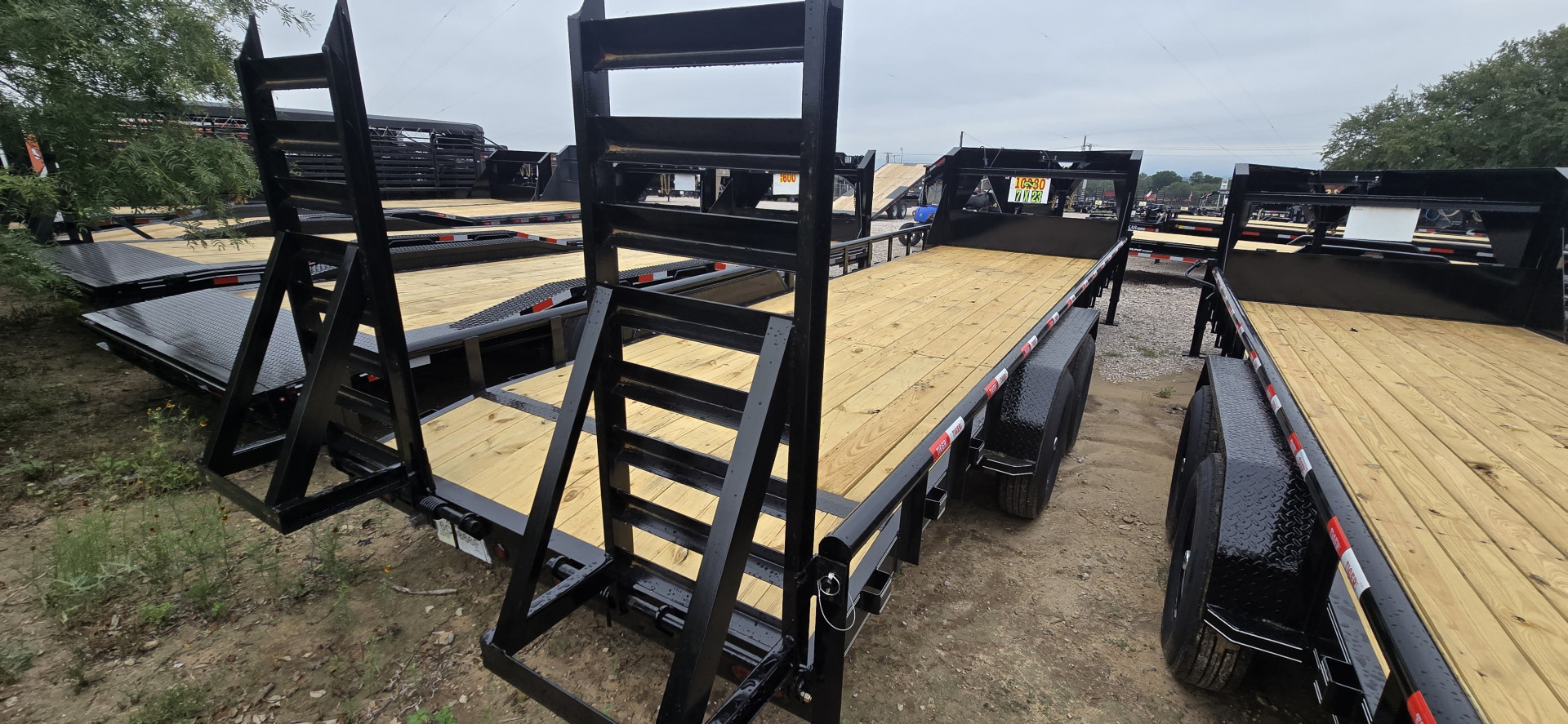 New 2025 Tiger Trailers - Gooseneck Lowboy - 83 x 24 - Flatbed Trailer