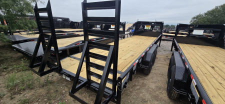 New 2025 Tiger Trailers - Gooseneck Lowboy - 83 x 24 - Flatbed Trailer