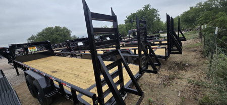 New 2025 Tiger Trailers - Gooseneck Lowboy - 83 x 24 - Flatbed Trailer