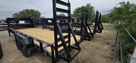 New 2025 Tiger Trailers - Gooseneck Lowboy - 83 x 22 - Pipetop - Flatbed Trailer