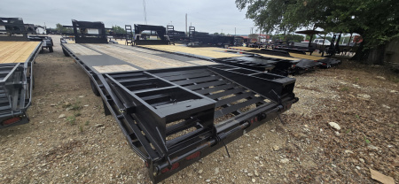 New 2025 Tiger Trailers - Gooseneck Flatbed 102 x 30 - Lowboy - Flatbed Trailer