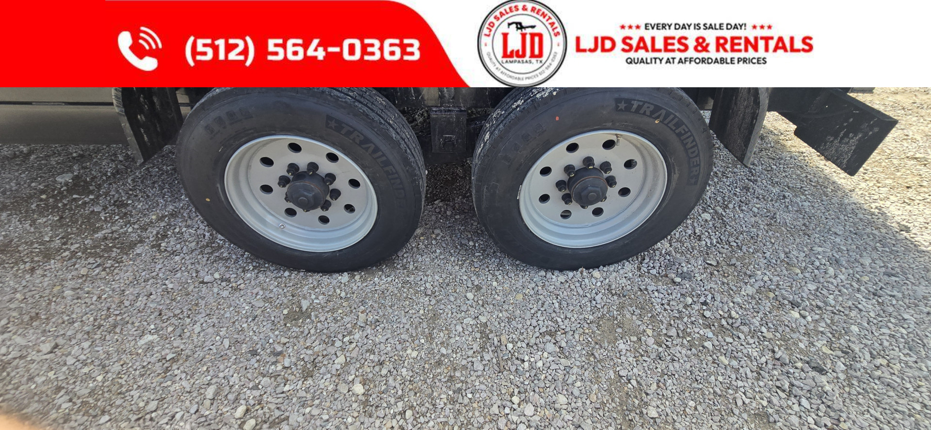 New 2025 US Built Gooseneck Dump Trailer 20K GVWR 16" X 3'