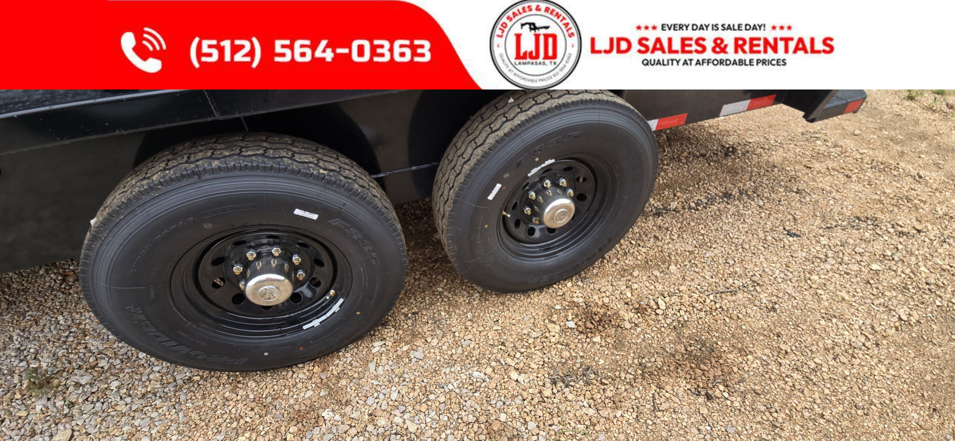 New 2025 Delco - Gooseneck Livestock Trailer- 6'8"X 20' - 14 Ply Tires