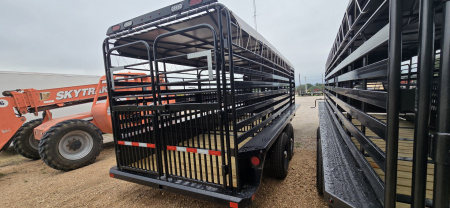 New 2025 Delco Trailers - Gooseneck Livestock - 68 X 20 Stock / Stock Combo Trailer