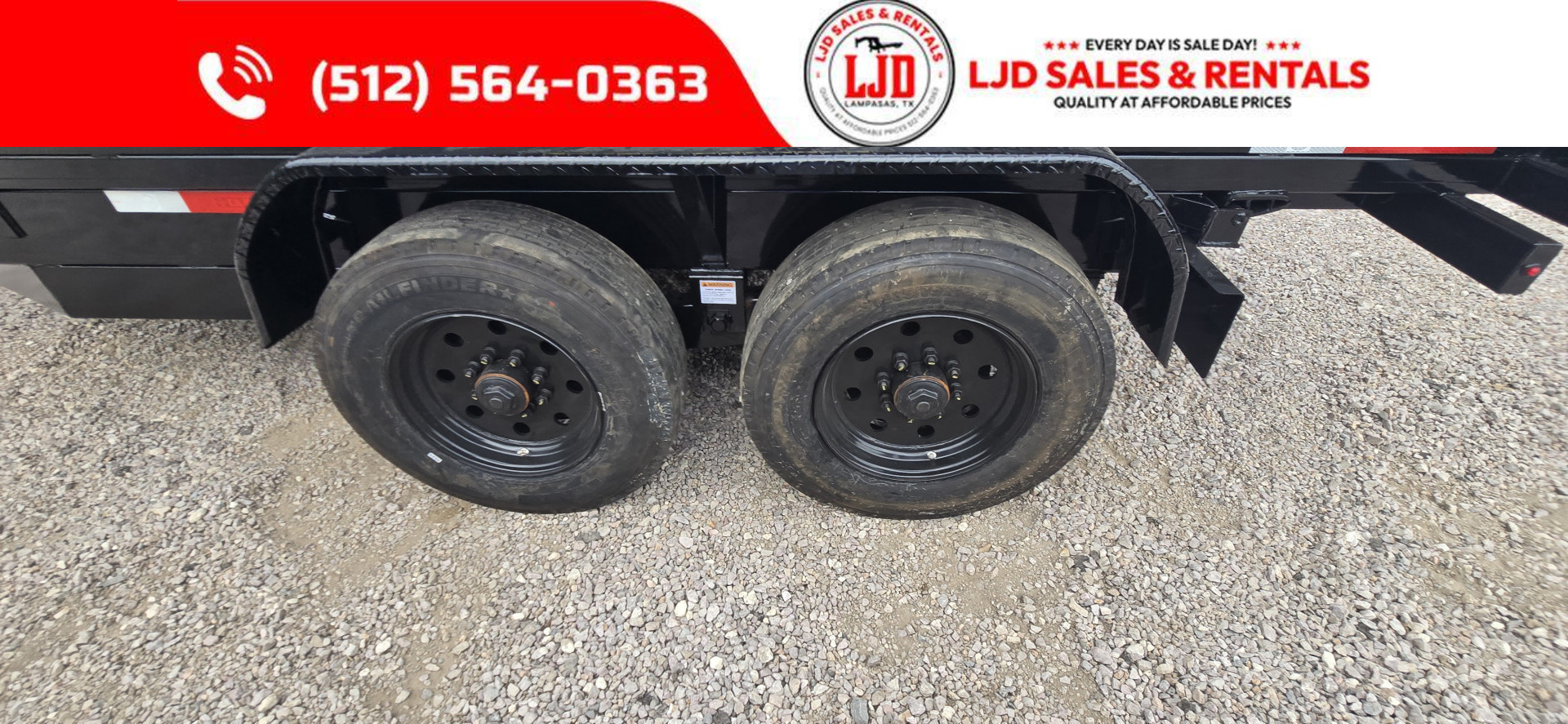 New 2025 US Built - Dump Trailer 14'x2' - 20K GVWR - Tarp - 18 Ply Tires - Tarp - Spare