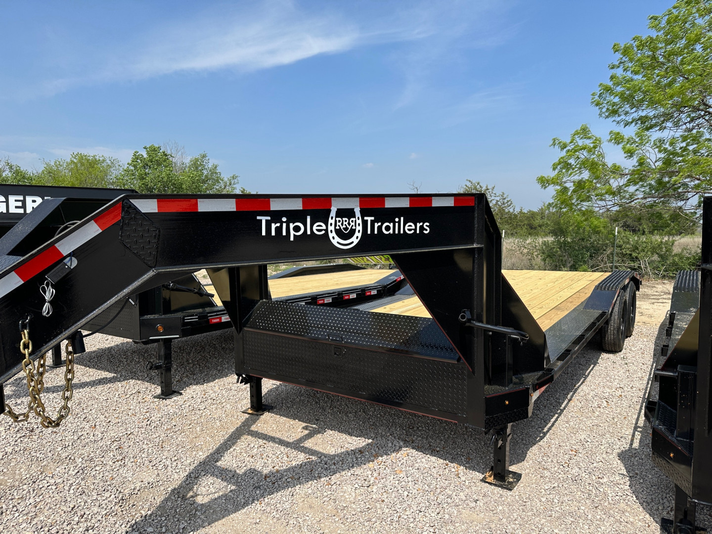New 2025 Triple R - Lowboy Gooseneck Drive Over Fender 102" x 22'