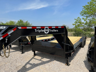 New 2025 Triple R - Lowboy Gooseneck Drive Over Fender 102" x 22'
