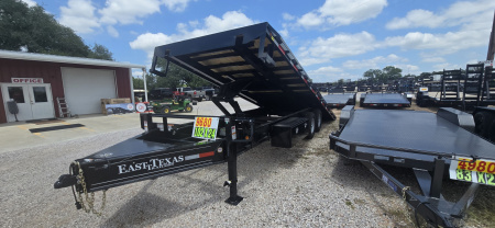 New 2026 East Texas Trailers 20+5 Deckover Flatbed Trailer