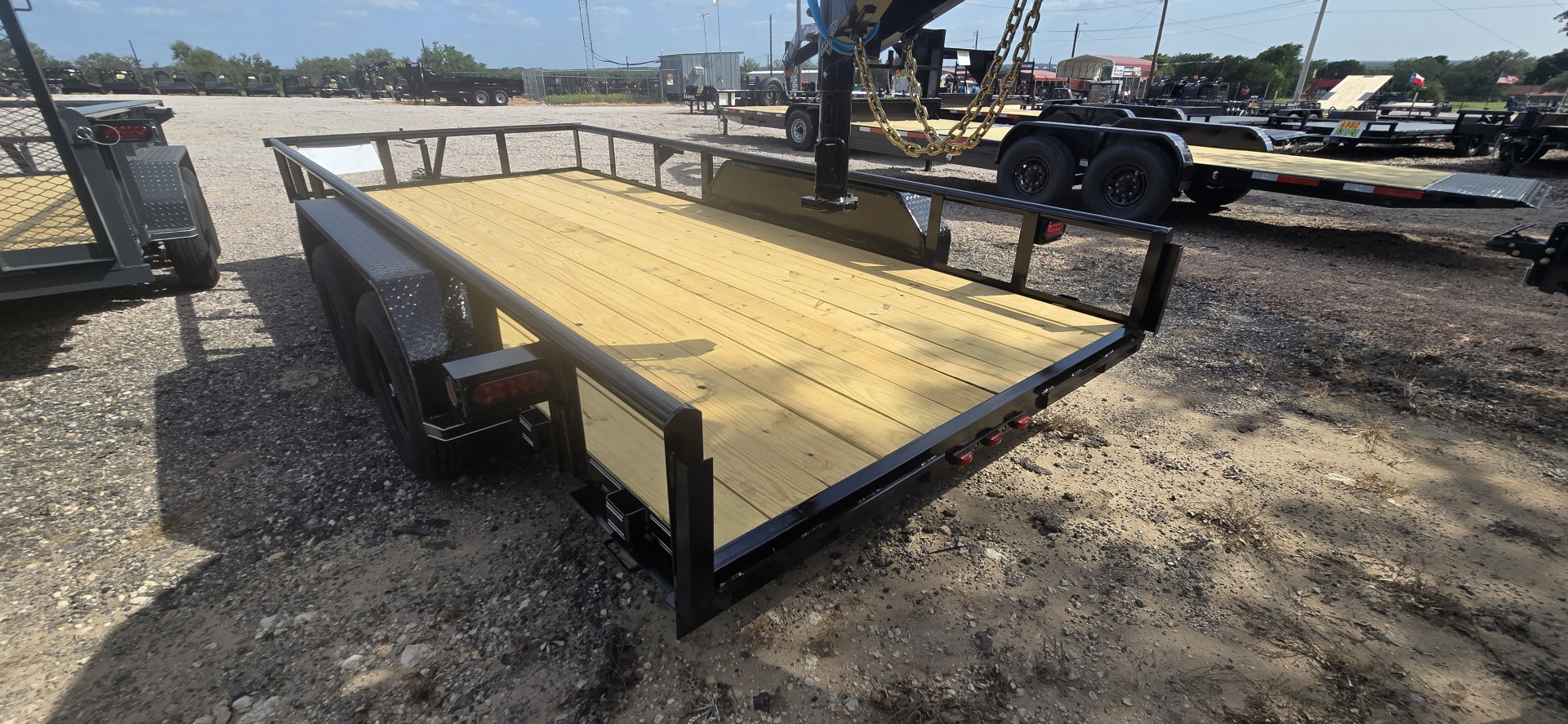 New 2025 Tiger - Utility Trailer 83x16 - Brakes