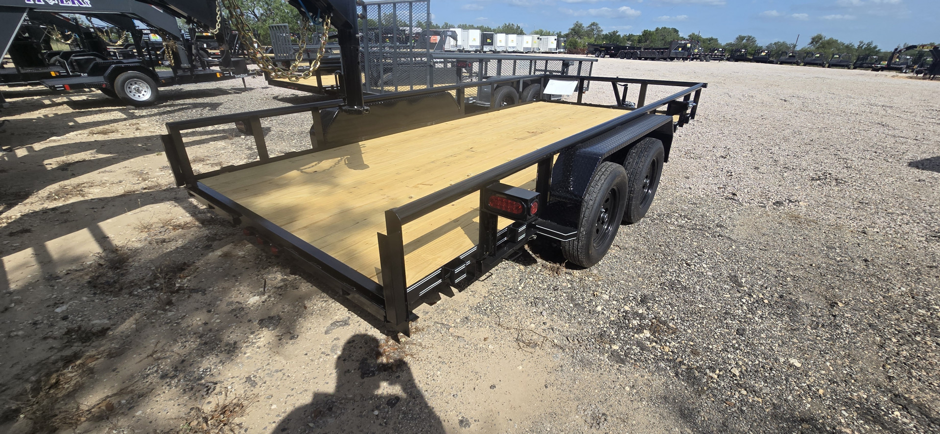 New 2025 Tiger - Utility Trailer 83x16 - Brakes
