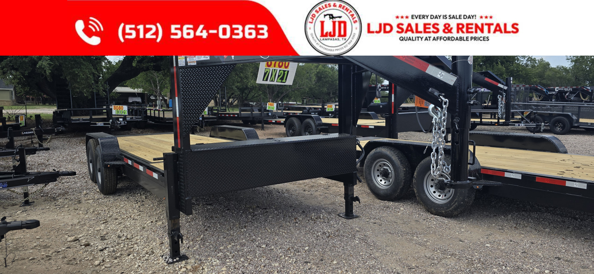 New 2025 Texas Pride - Gooseneck Tilt Deck Trailer