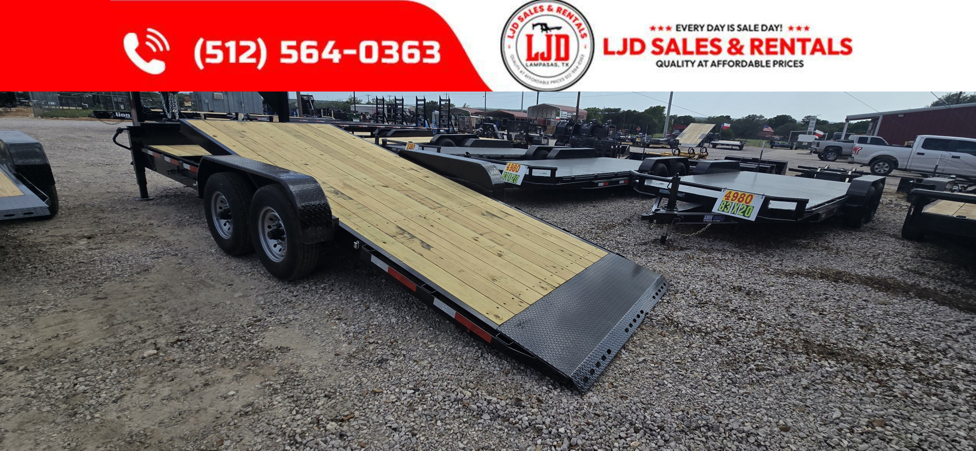 New 2025 Texas Pride - Gooseneck Tilt Deck Trailer