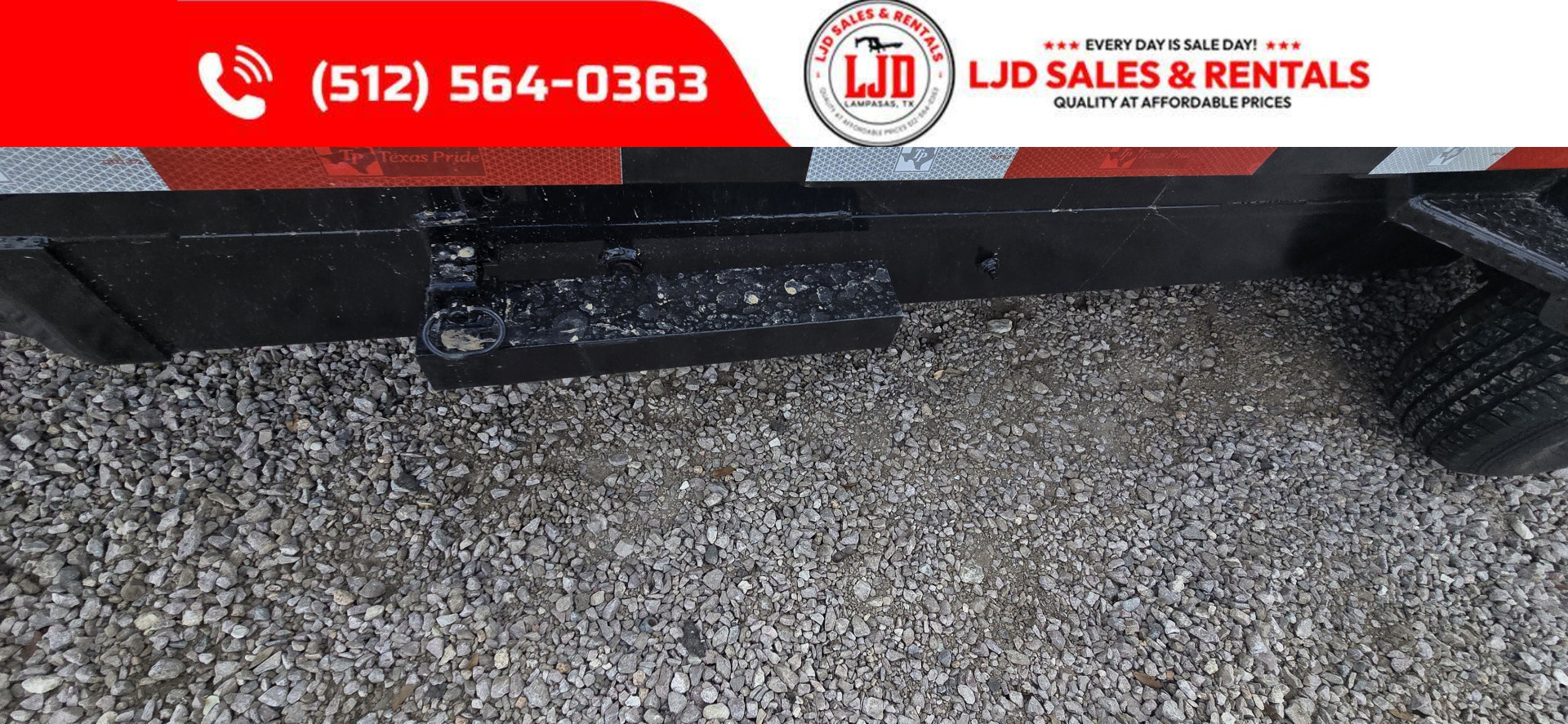 New 2025 Texas Pride - Lowboy Tilt Deck Trailer 102" x 21'