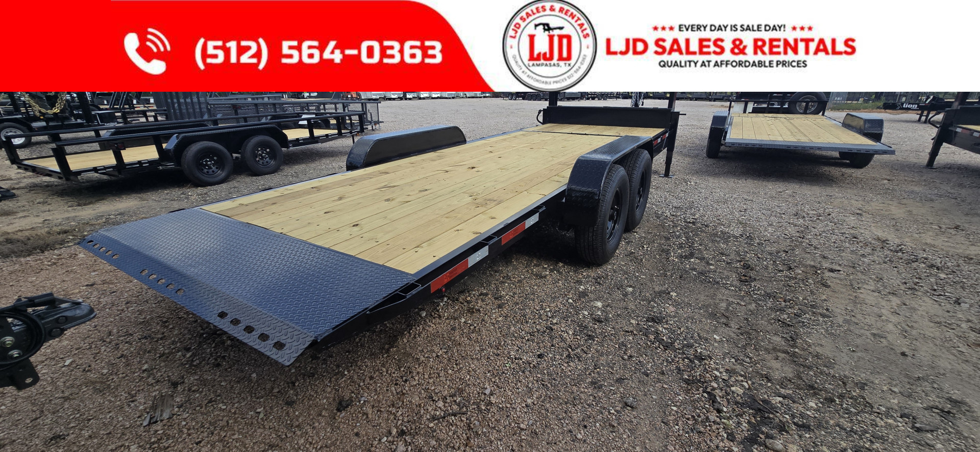 New 2025 Texas Pride - Lowboy Gooseneck Tilt Trailer 83"x21'