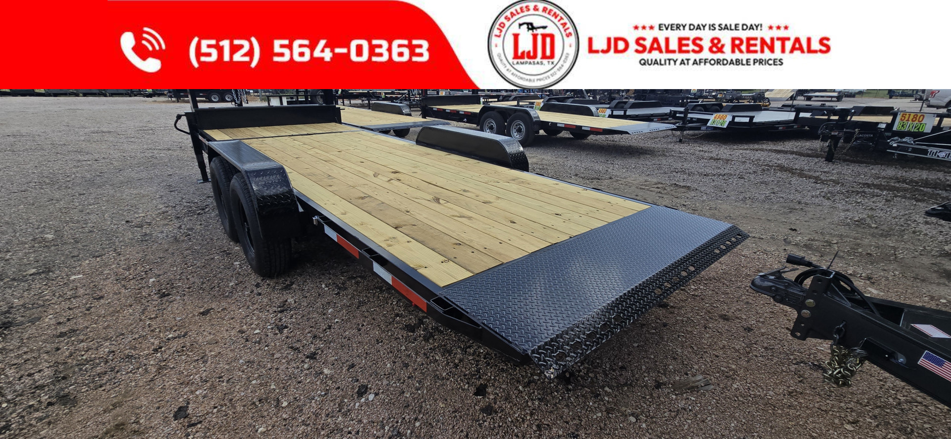 New 2025 Texas Pride - Lowboy Gooseneck Tilt Trailer 83"x21'