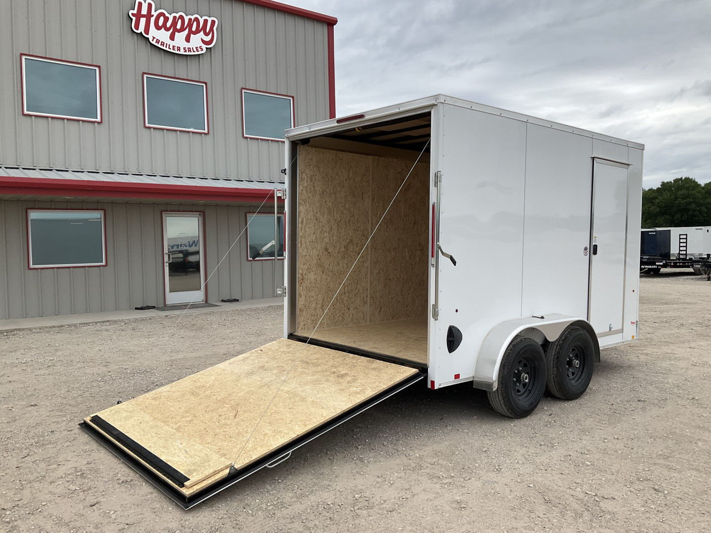 New 2025 Compass 7'x12' Enclosed Cargo Trailer - Jasper