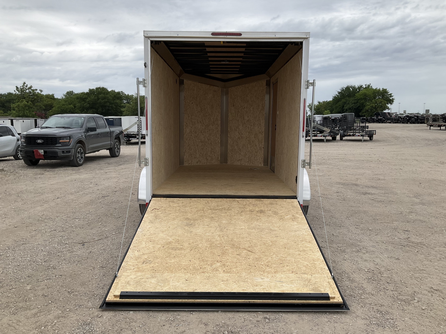 New 2025 Compass 7'x12' Enclosed Cargo Trailer - Jasper