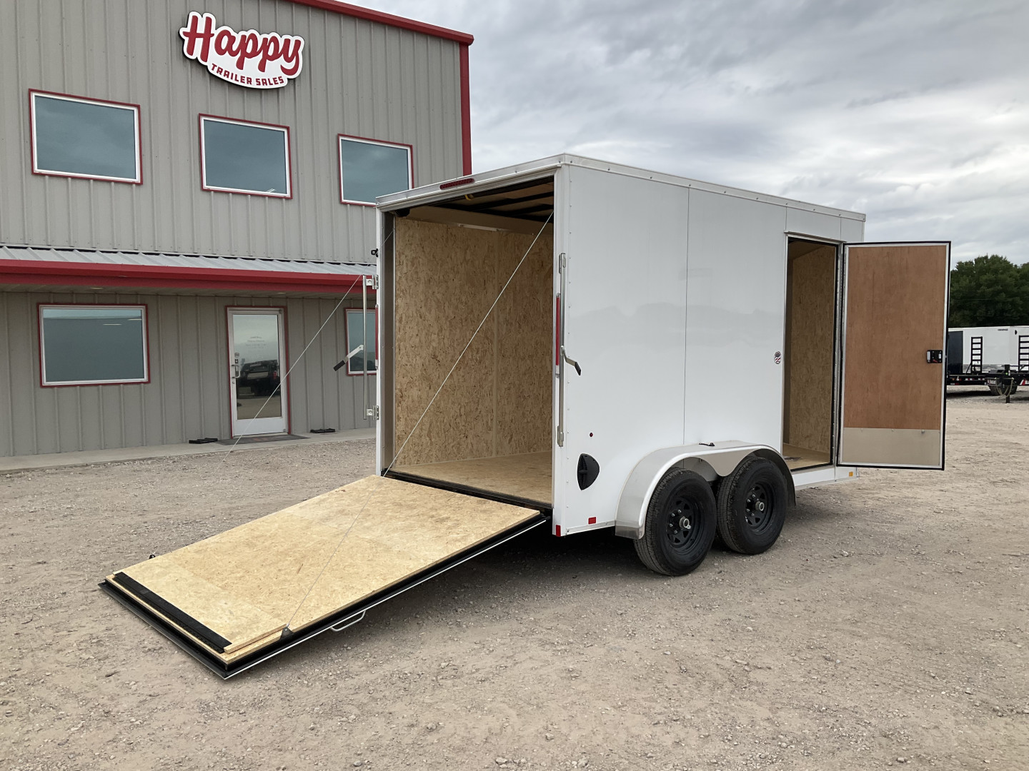 New 2025 Compass 7'x12' Enclosed Cargo Trailer - Jasper
