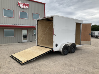 New 2025 Compass 7'x12' Enclosed Cargo Trailer - Jasper