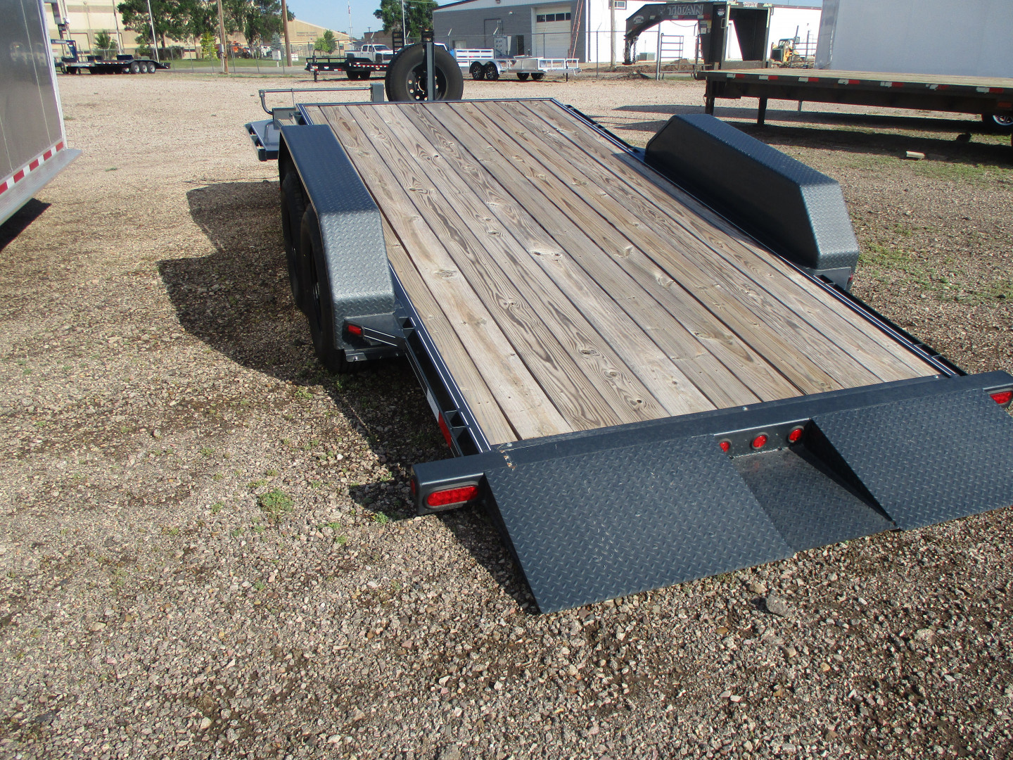 Used 2022 Titan Trailer TILT Flatbed Trailer