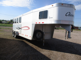 Used 2012 Cherokee 4 HORSE Horse Trailer