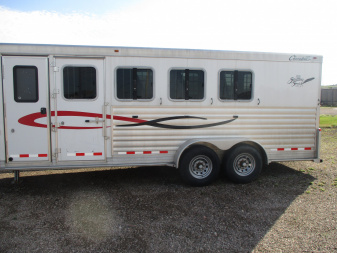 Used 2012 Cherokee 4 HORSE Horse Trailer