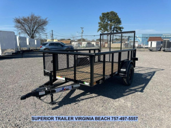 New 2025 TEXAS BRAGG TRAILERS 5x10P w/ 2ft Expanded Sides and Gate Utility Trailer