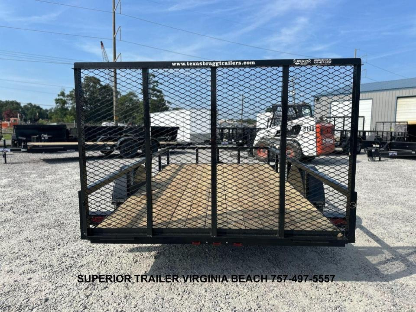 New 2025 Texas Bragg Trailers 6x12LD w/ Gate Utility Trailer